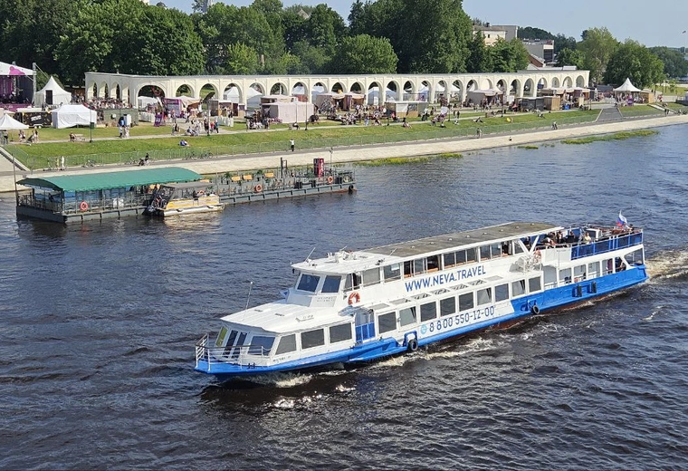 Карта маршрута Обзорная экскурсия "Новгород Великий" 